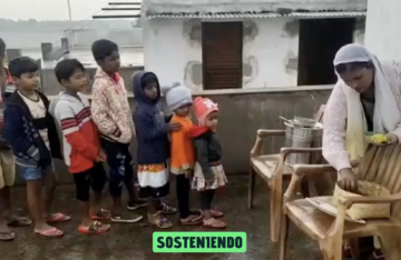 Comedor Infantil en la India
